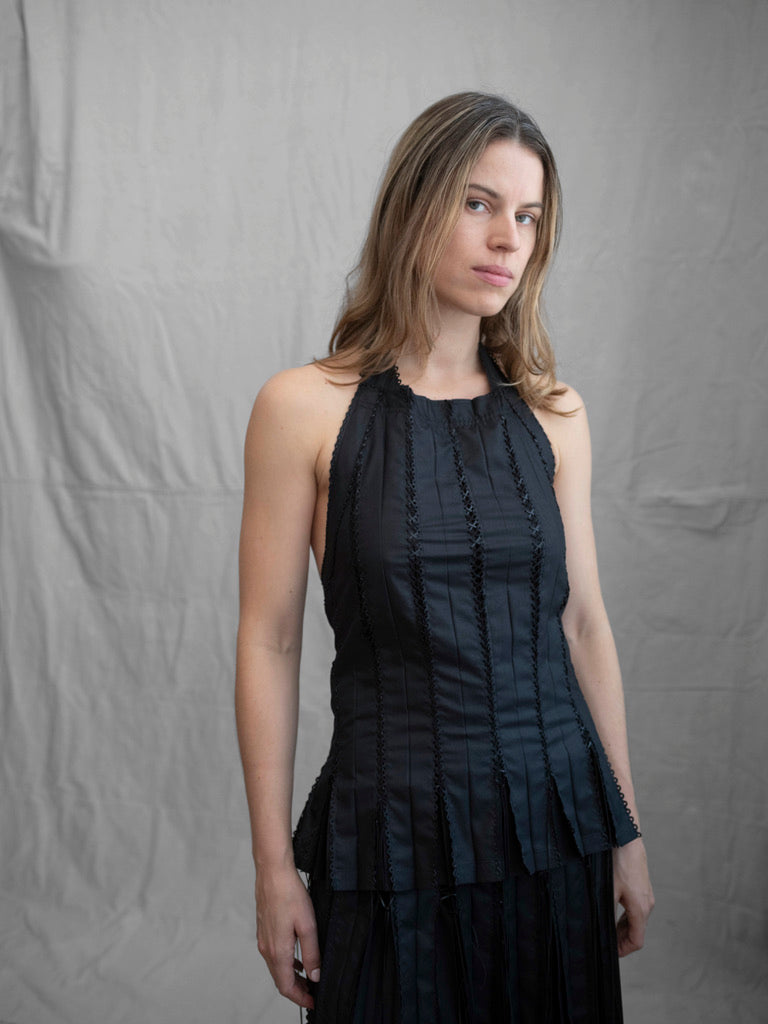 Issey Miyake Fete Two-piece Skirt Set