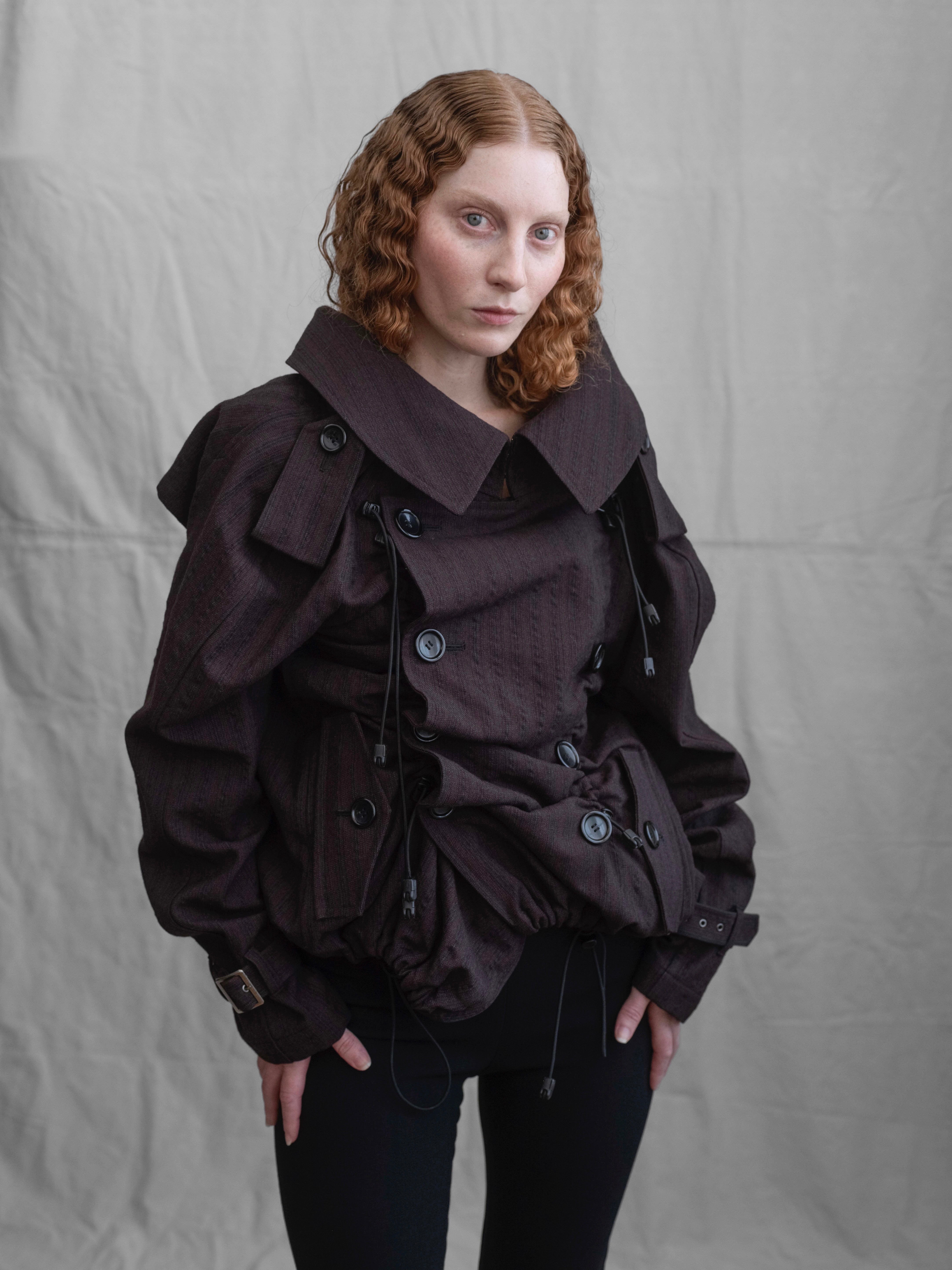 Junya Watanabe F/W 2005 Striped Wool Paracord Jacket