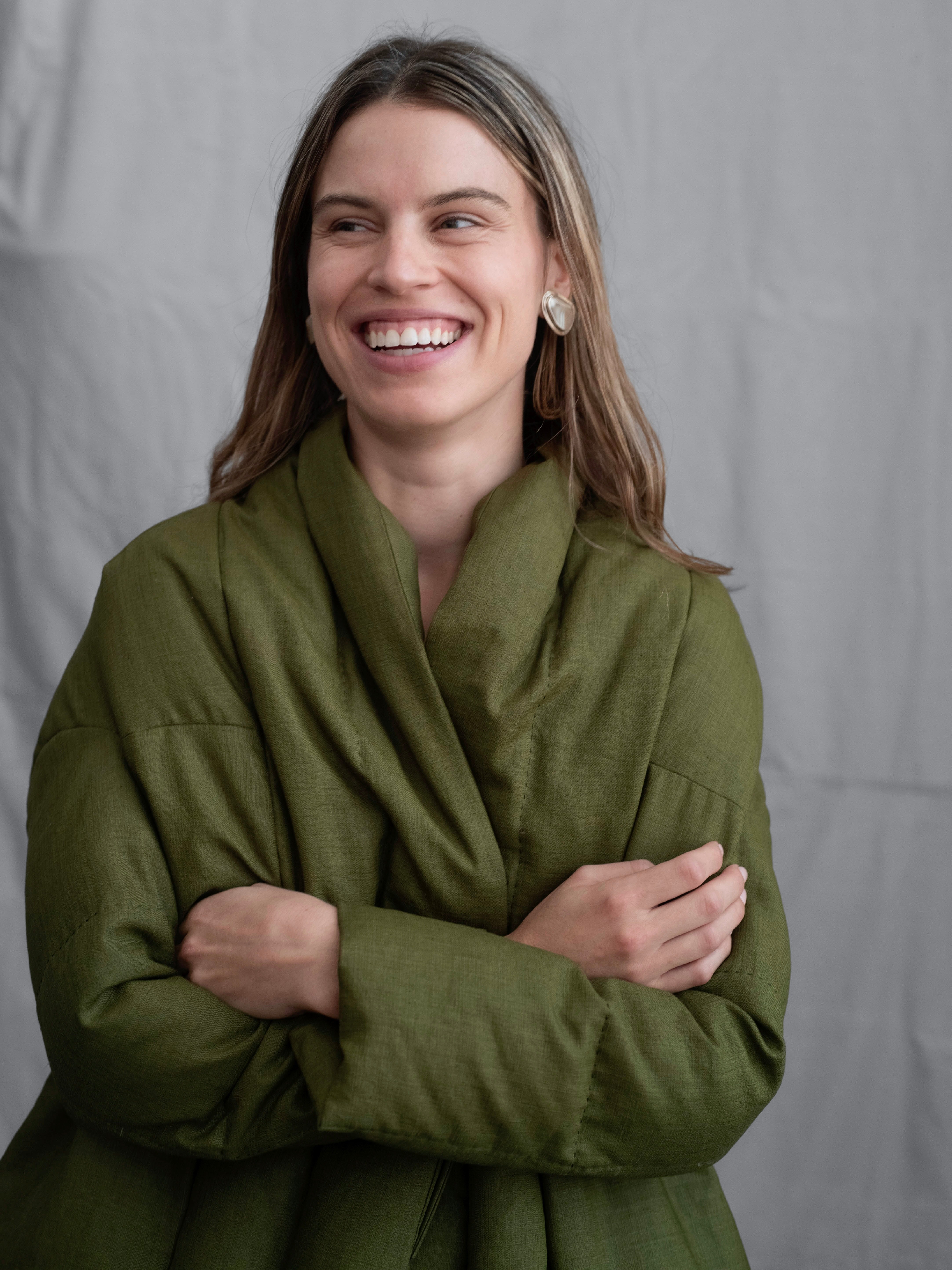 Heart HaaT by Issey Miyake Olive Down Coat