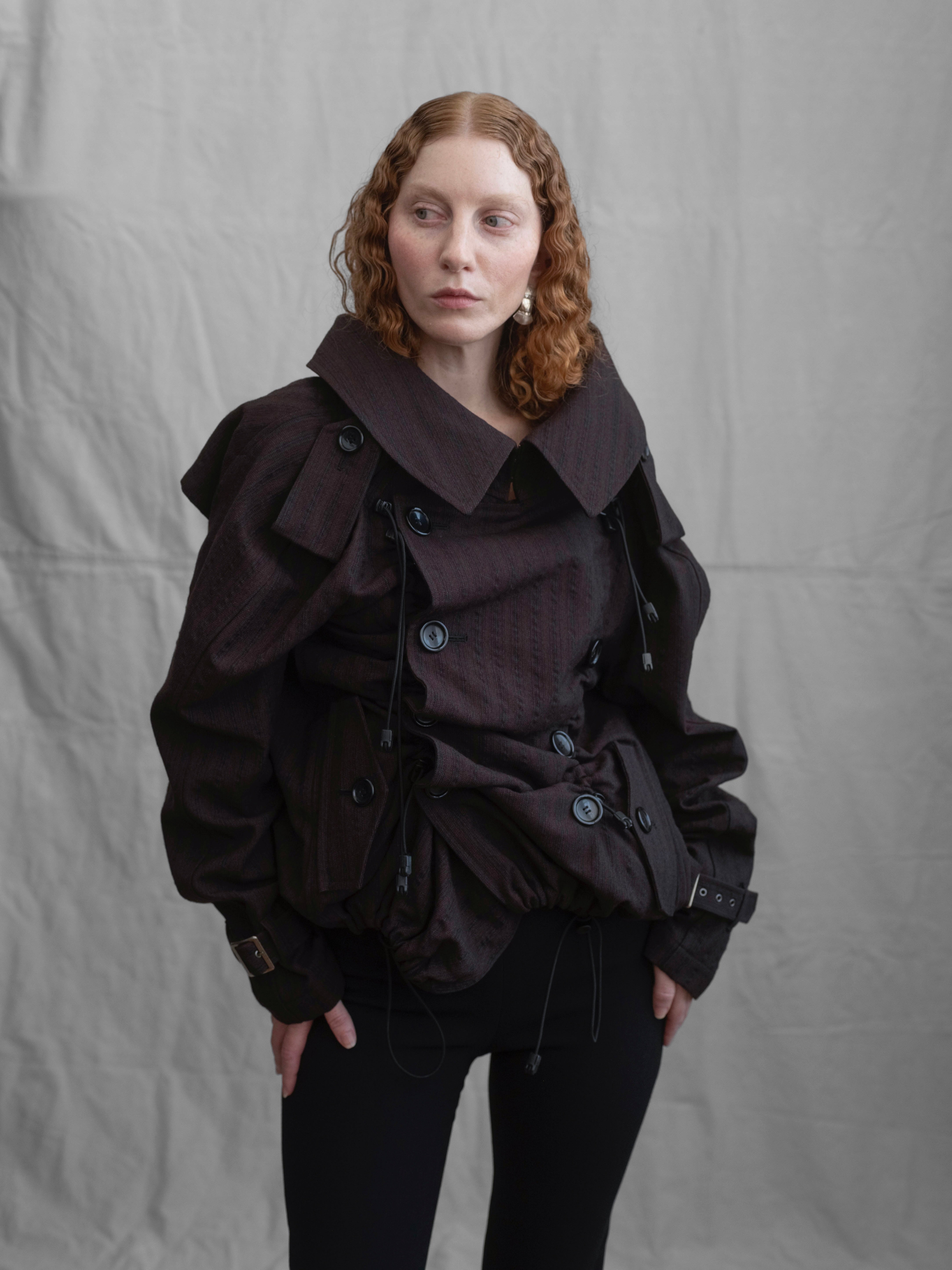 Junya Watanabe F/W 2005 Striped Wool Paracord Jacket