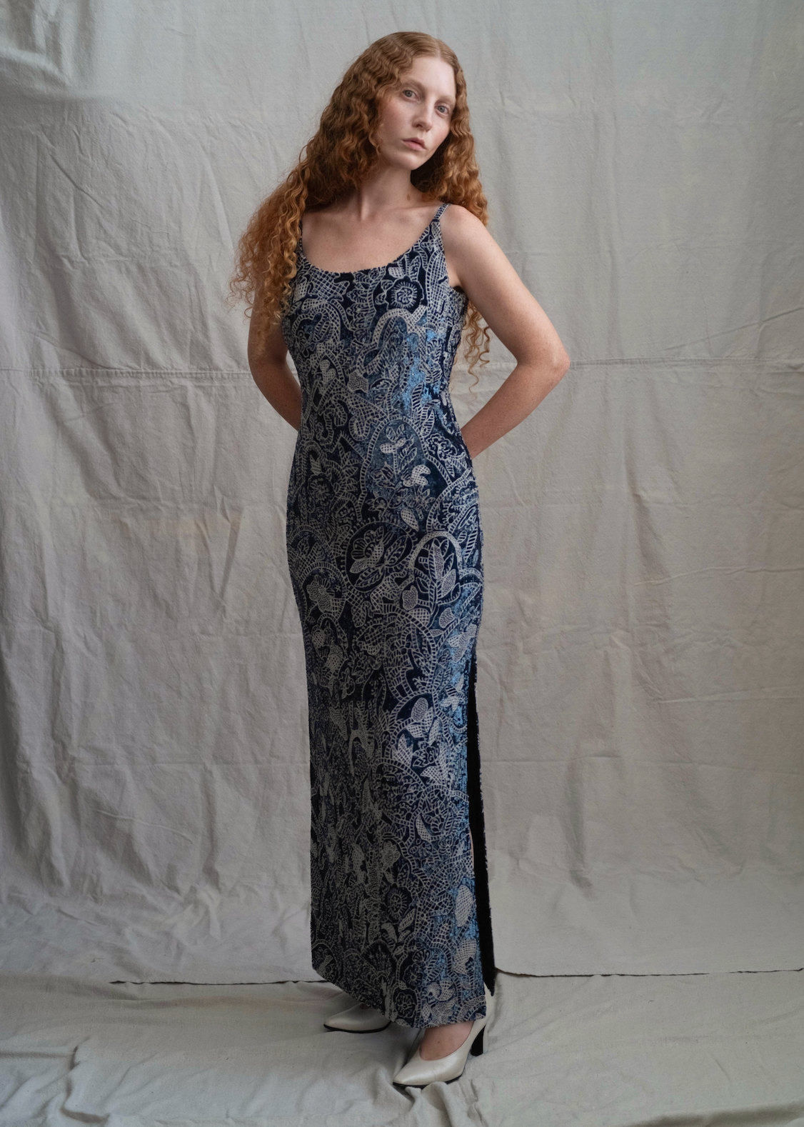 Giorgio Armani 1990's Beaded Gown