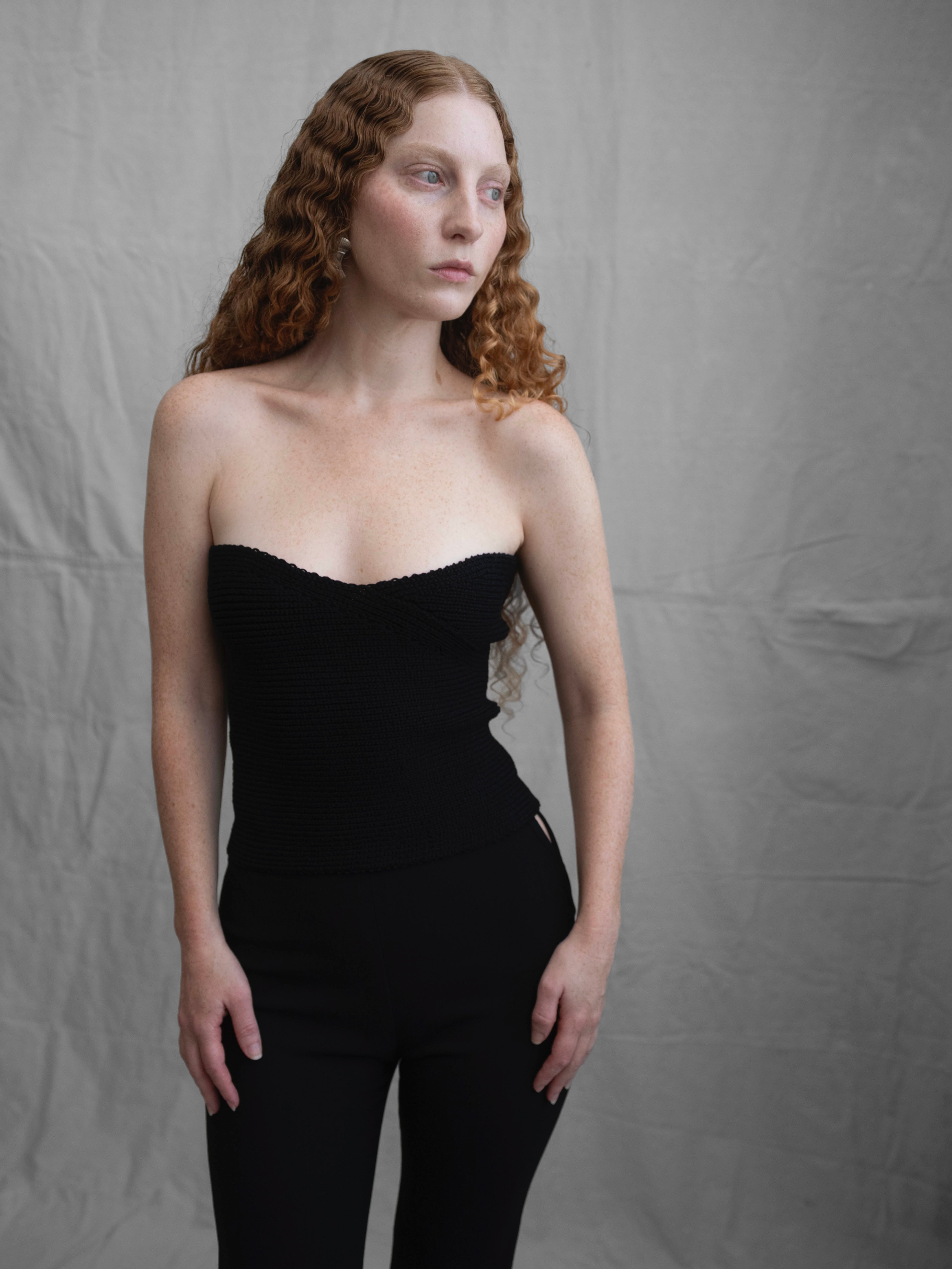 Gianni Versace 1990s Cut-Out Wool Leggings