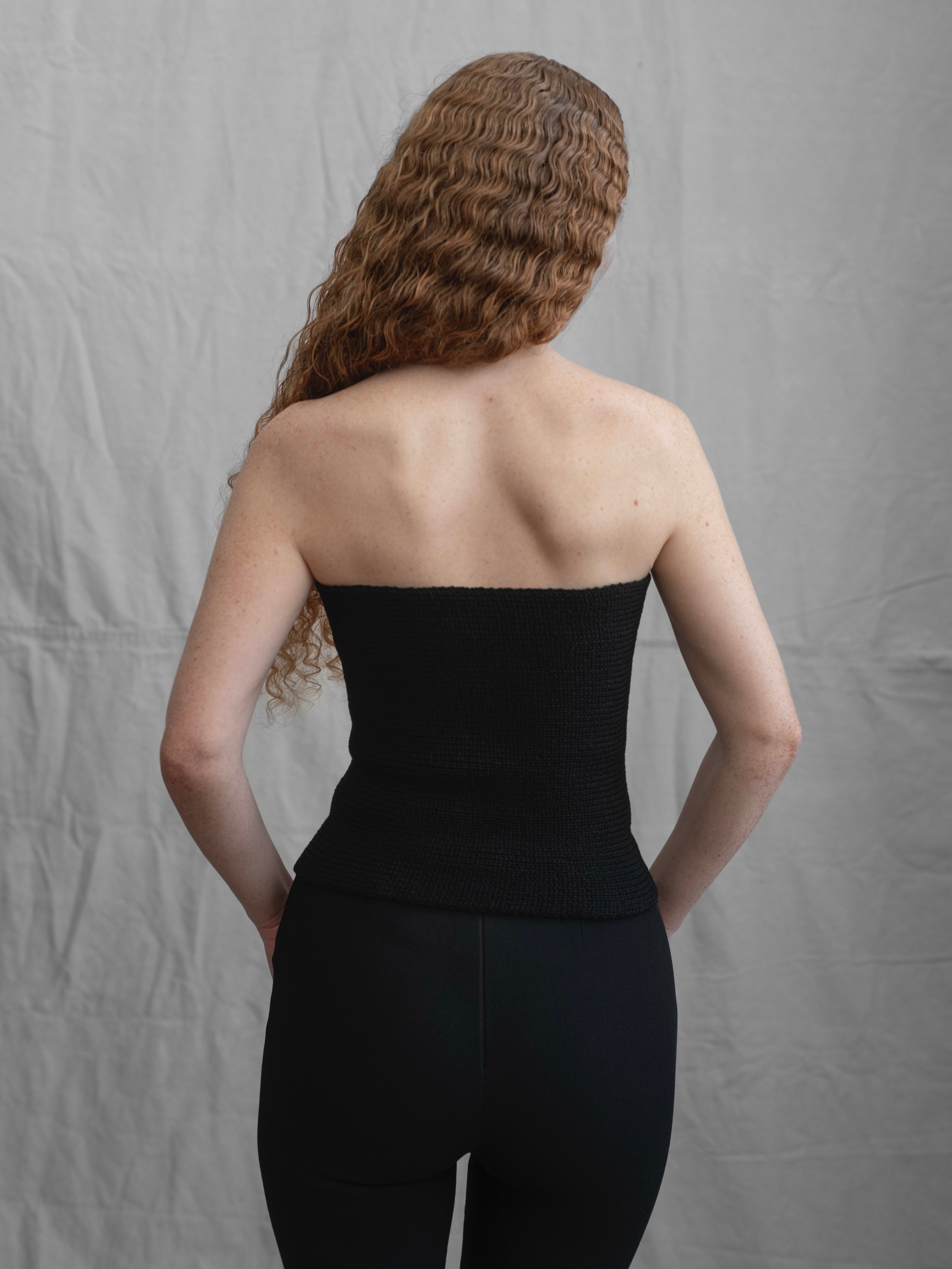 Gianni Versace 1990s Cut-Out Wool Leggings