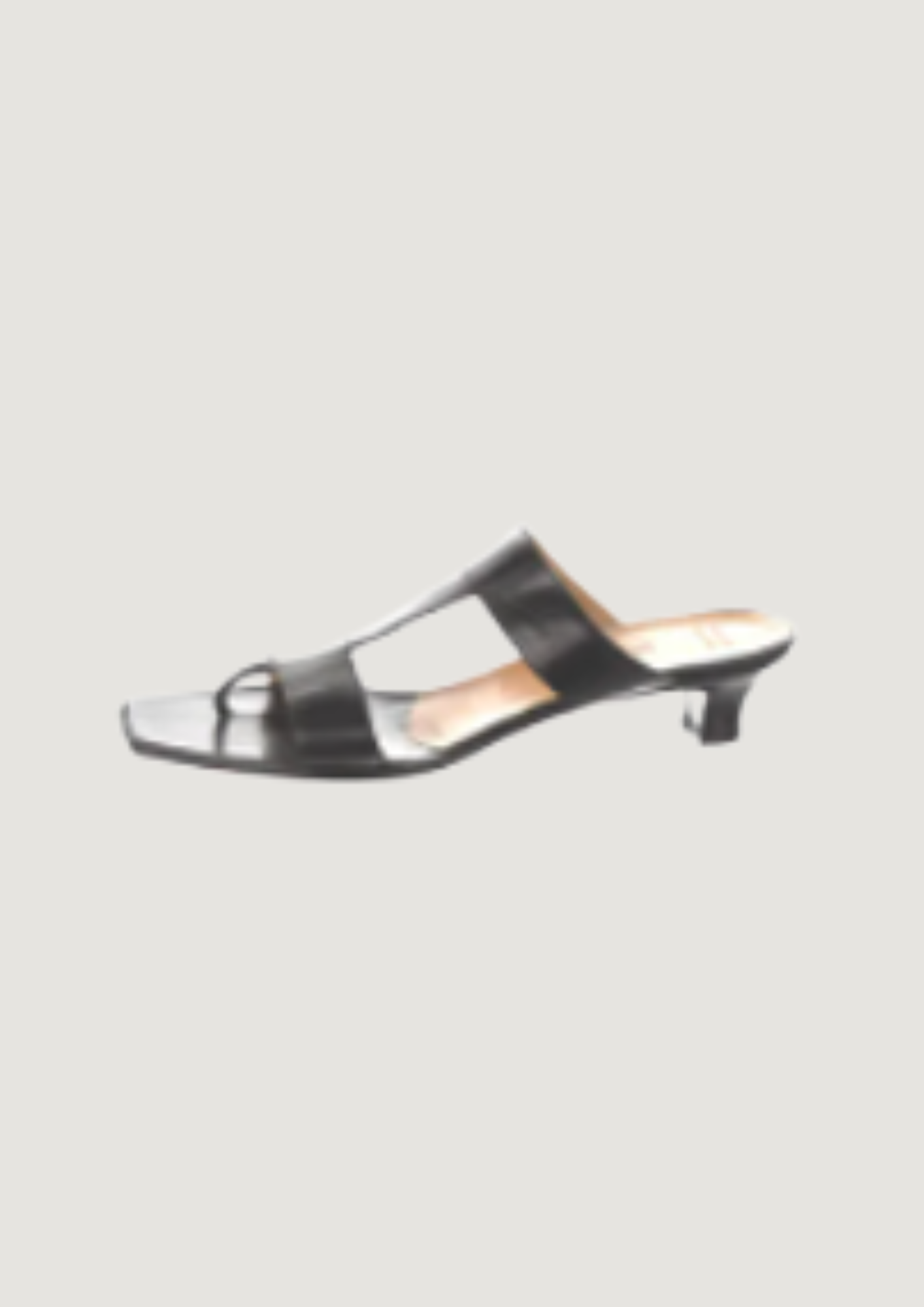 HERMÈS CALFSKIN HEELED SANDALS