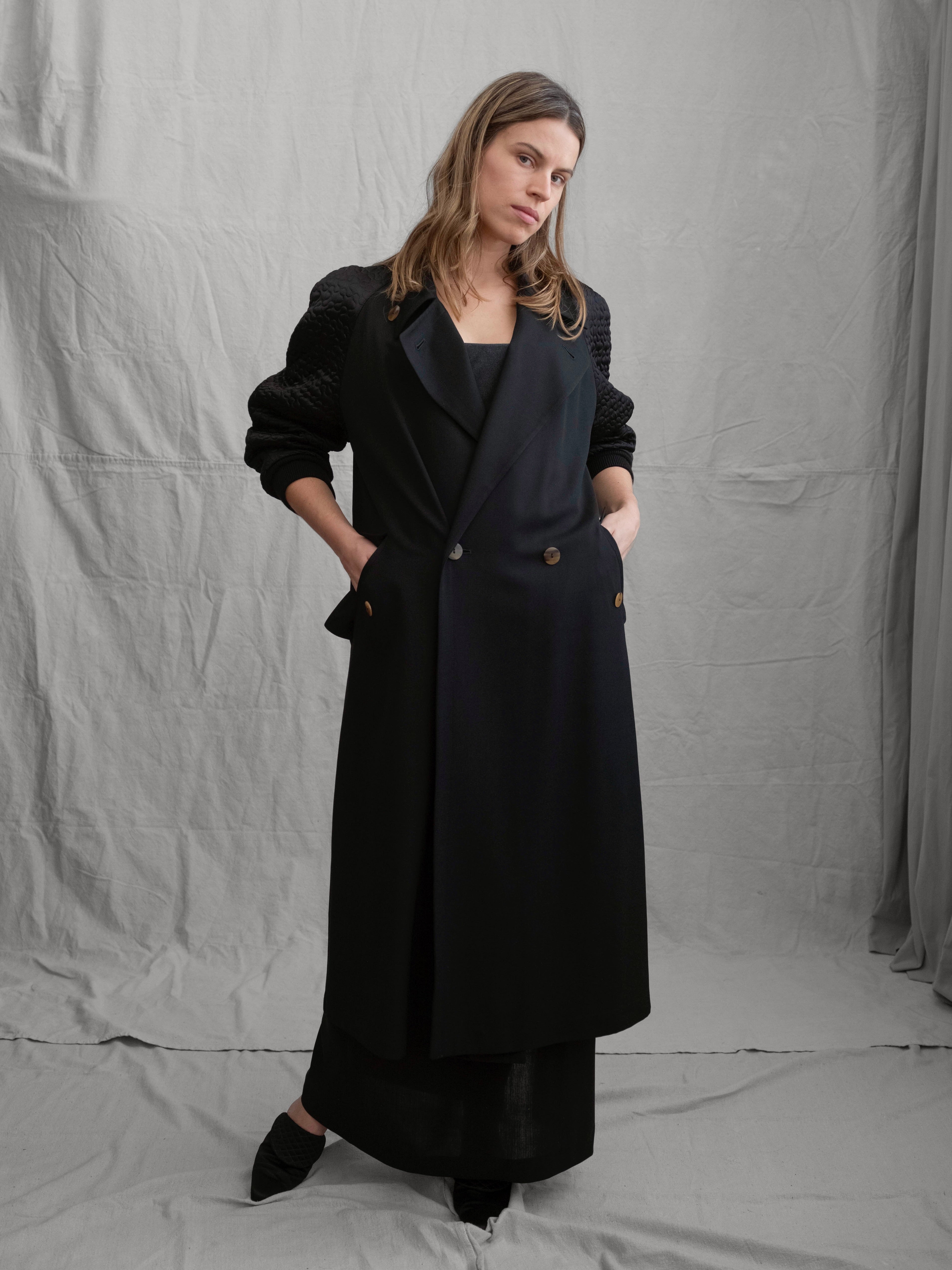 Jean Paul Gaultier 1980s Wool Peacoat Duster